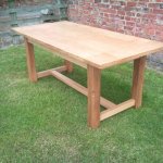 Table - With hand-carved Lily on each piece.